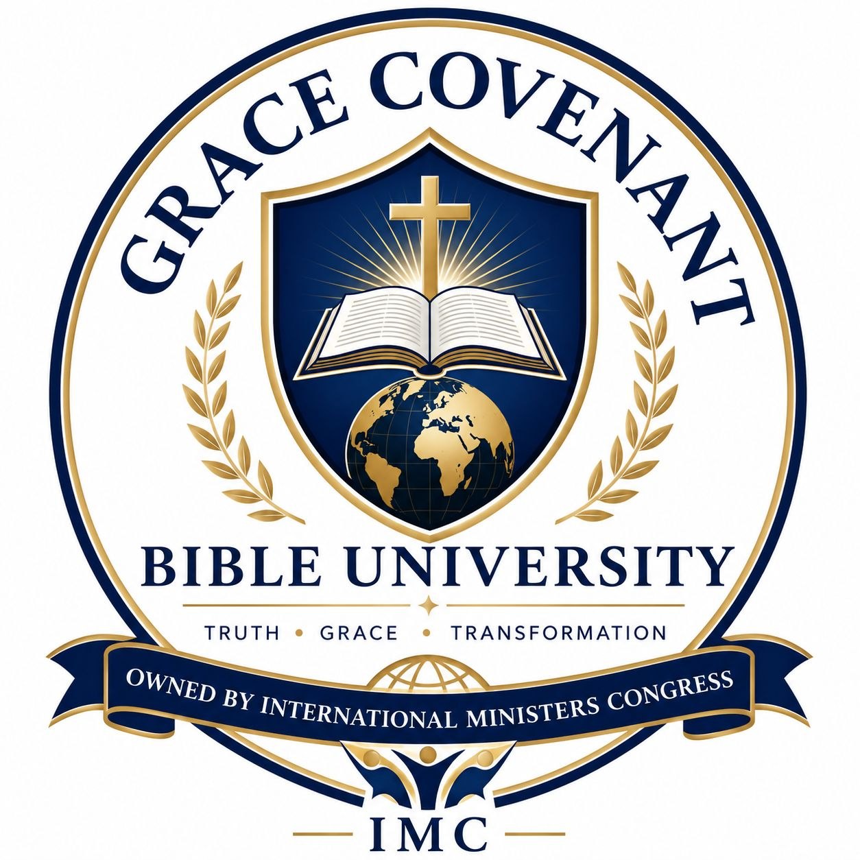 GRACE COVENANT BIBLE UNIVERSITY logo